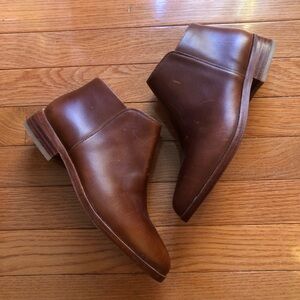 Nisolo Lana Ankle Boot Brandy